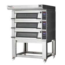Печь подовая с подставкой без направляющих Apach Bakery line e2lk2l dpbi-t
