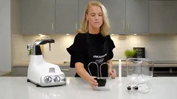 Ankarsrum Assistent Stand Mixer Cookie Beater attachment assembly