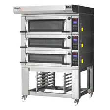 Печь подовая с подставкой с направляющими Apach Bakery line e4k2s dpbi-t